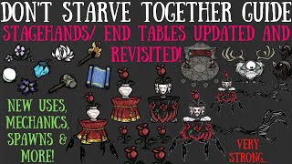 Stagehands/End Tables Updated & Revisited! NEW Uses, Mechanics & More!  Don't Starve Together Guide