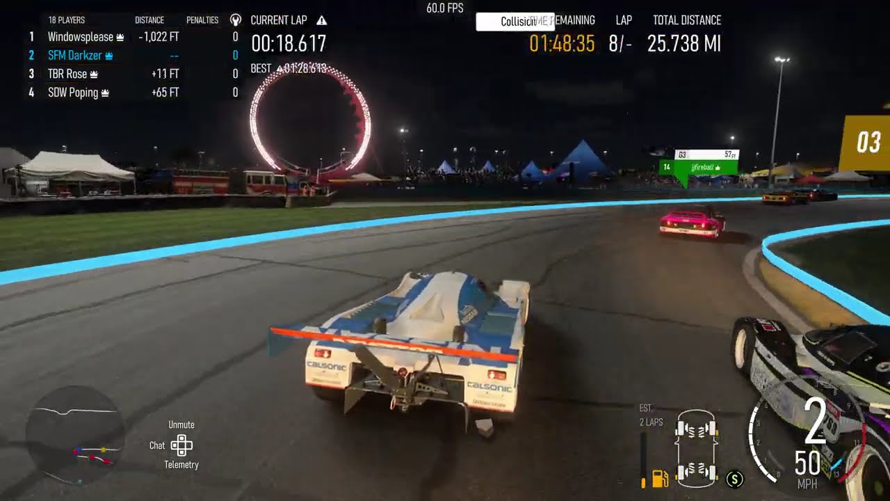 TORA 24H Daytona '26 | Stint 6B | Lap 8 | Extreme chaos