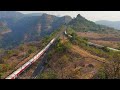 Konark express halted while climbing bhor ghat dont miss a single moment