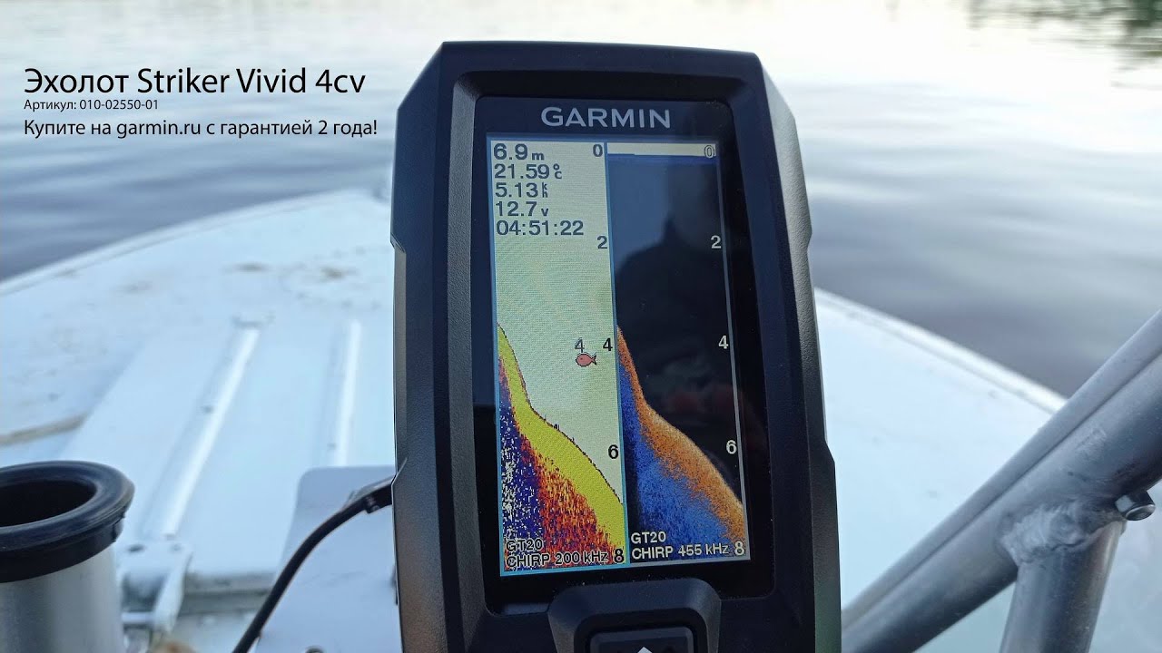 Отзывы о эхолоте Garmin Striker