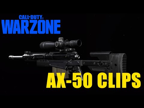 【WARZONE】スナイパーキル クリップ: AX-50【COD: MW】