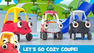 Water You Doing + More | Kids Videos | Let's Go Cozy Coupe  Cartoons for Kids