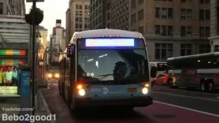 NYC Bus: M23 +Select Bus Service at E. 23rd St - Park Ave South