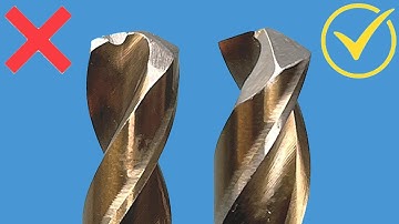 Miljarden mensen kennen deze ultrascherpe methode voor het slijpen van boorpunten niet!