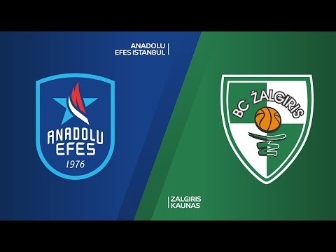 Anadolu Efes Istanbul - Zalgiris Kaunas Highlights | Turkish Airlines EuroLeague, RS Round 24