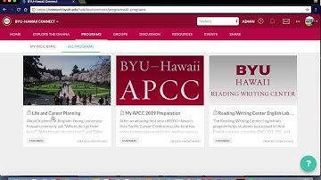 PeopleGrove. STUDENT PLATFORM