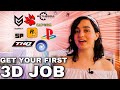 How I got my first job as 3D Character Artist (+Tips of how can you too!)