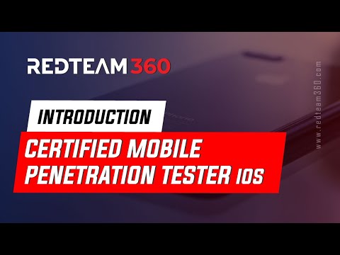 iOS Certified Mobile Application Penetration Tester mp4