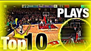 Nba 2K Mobile Top 10 Incredible Plays Of The Week - Posterizers, Insane Shots & More