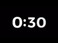 Classic countdown timer  - 30 Seconds - Silent