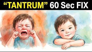 This Korean Trick Stops Tantrums in 60 Seconds (No Yelling)