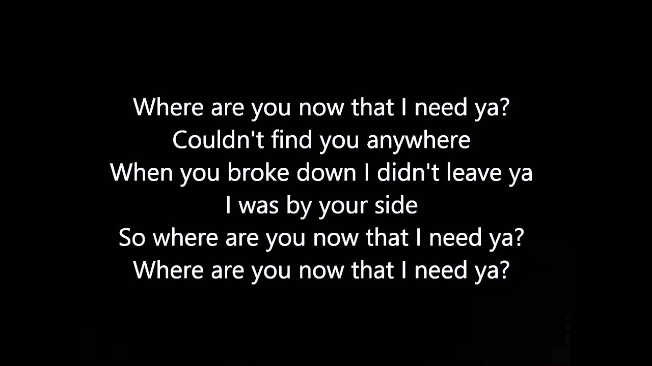 Where Are You NowJustin Bieber Lyrics YouTube