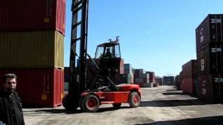 Linde crash unfall