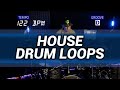 House drum loops 122 bpm  the hybrid drummer