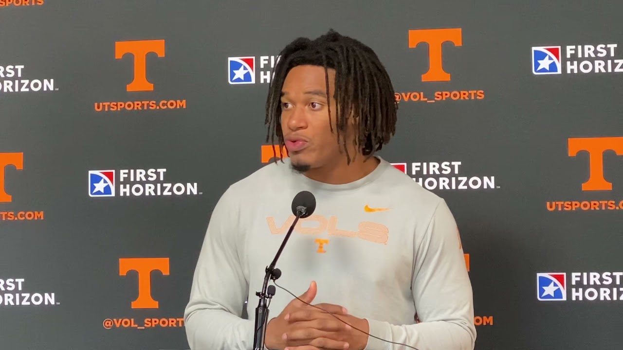 Tennessee Football: Velus Jones talks during bowl prep
