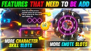 Features That Need To Be Add😨🔥|| Garena Free Fire #4