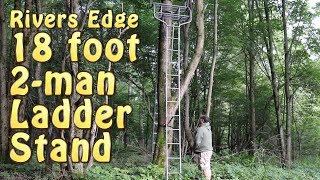 Rivers Edge 18' Tree Stand ~ COMPLETE Setup by The Cook Family Homestead 3,370 views 8 months ago 11 minutes, 13 seconds