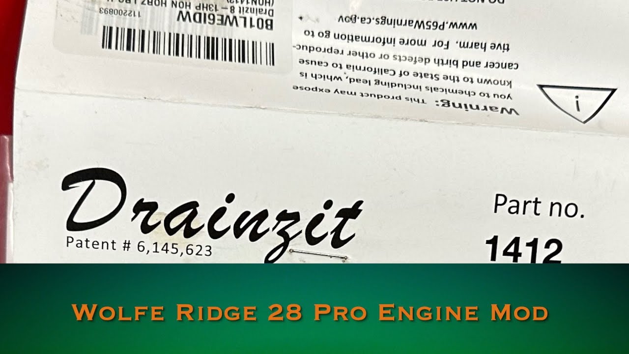 135 Wolfe Ridge 28 Pro Engine Mod YouTube