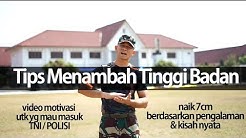 cara cepat NAMBAH TINGGI BADAN dgn cara alami - Durasi: 8.35. 