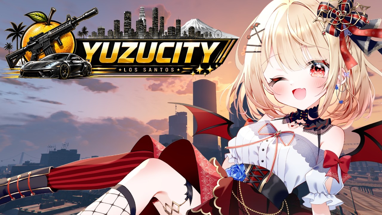 【#スト鯖GTA┊#YuzuCity】part25🐺警察🚓┊狼起床.ᐟ【#新人vtuber / #燈華るき 】