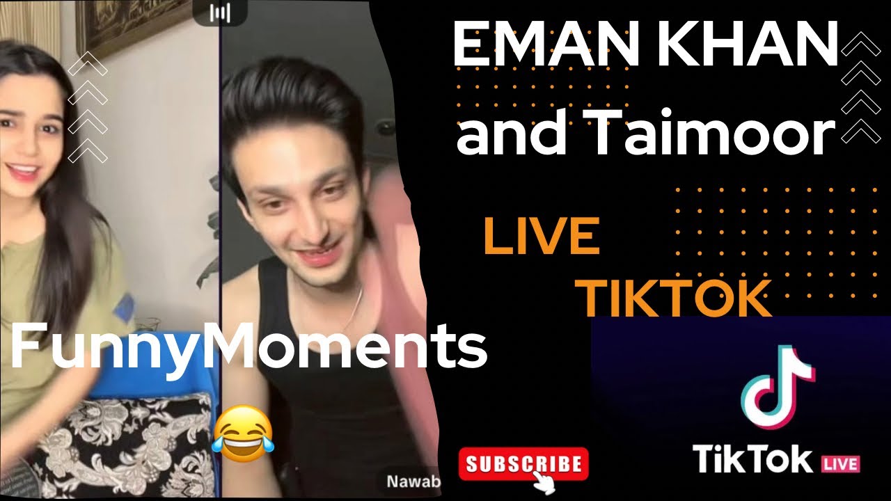 Eman Khan And Taimoor Khan | Tiktok Live | Live Matches | Funny Moments 