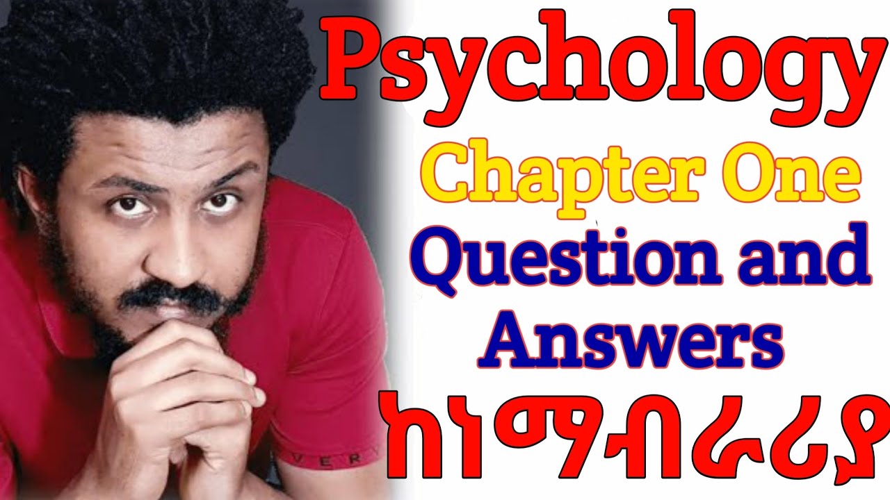Psychology Chapter One | Question and Answers | With Explanation - YouTube