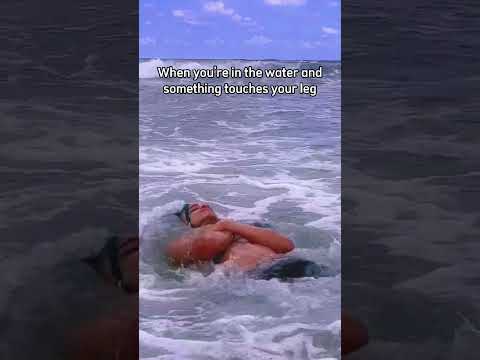 WHEN YOU’RE IN THE OCEAN