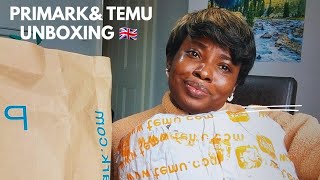 PRIMARK & TEMU UNBOXING  | AFFORDABLE ITEMS FROM TEMU|
