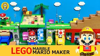 LEGO Marble Mario Maker!