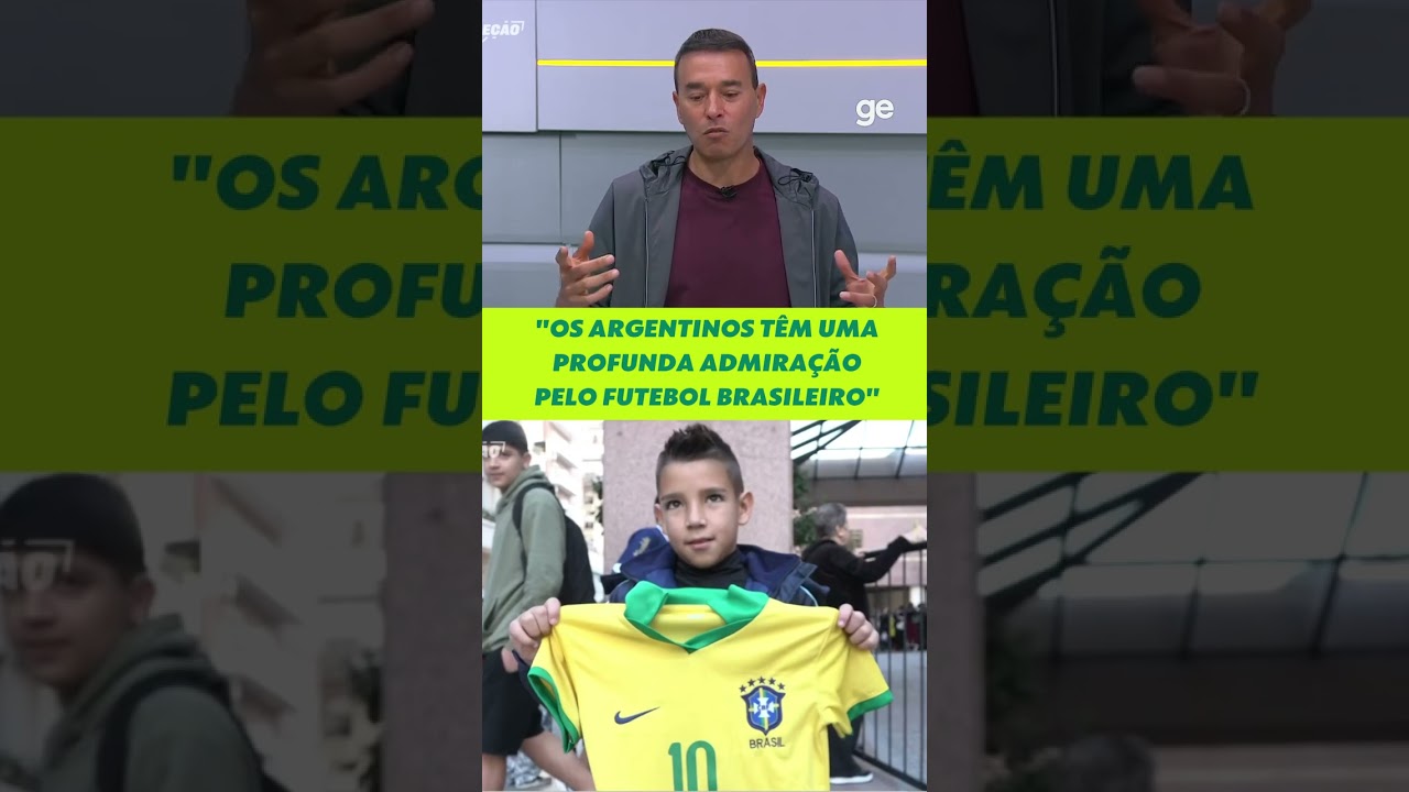 OS HERMANOS ADMIRAM O FUTEBOL BRASILEIRO | #shorts | ge.globo