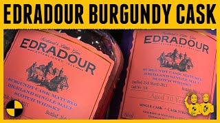 Edradour 10 Year Burgundy Cask Matured Scotch Whisky The Dummies Dont Agree
