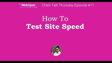 How To Test Your Site