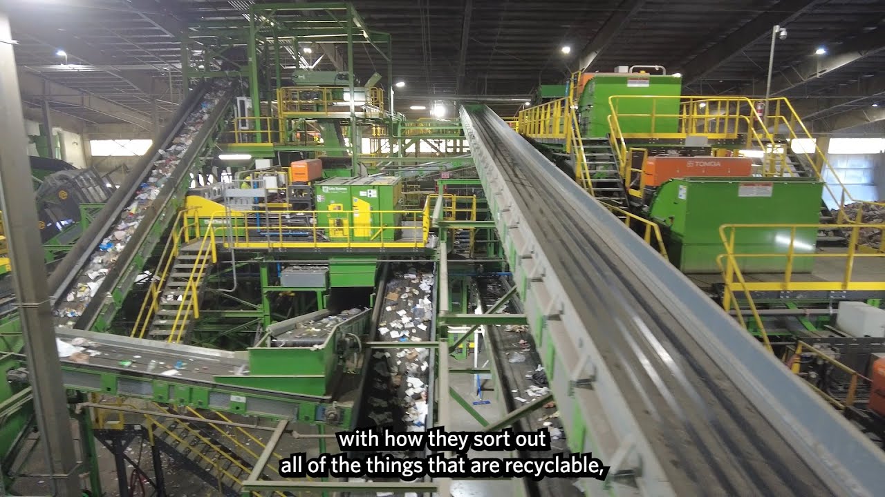 Take A Tour of the Material Recovery Facility