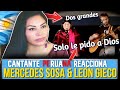 Cantante peruana reacciona Mercedes Sosa con León Gieco | "Solo le pido a Dios"