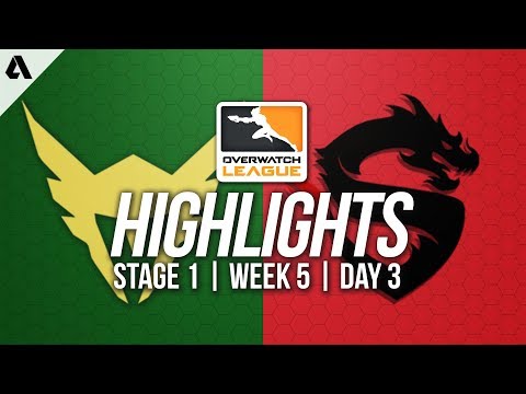 Los Angeles Valiant vs Shanghai Dragons | Overwatch League Highlights OWL Week 5 Day 3