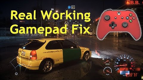 Need For Speed 2016 PC Controller Fix!