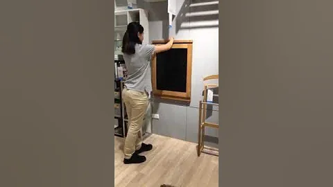 【城市家居】壁掛式折疊桌 黑板工作桌 - 天天要聞
