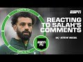 Steve nicol weighs in on spat between salah and klopp this has to be a personal thing  espn fc