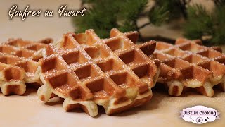 Recette de Gaufres Moelleuses au Yaourt (sans beurre)