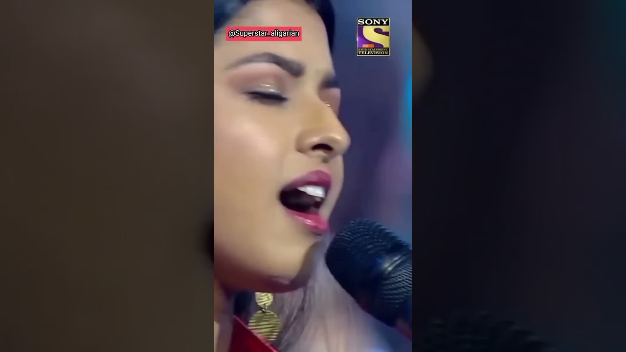 maine apna dil de diya ♥️😍 Indian idol stage show 100k view 😭🙏