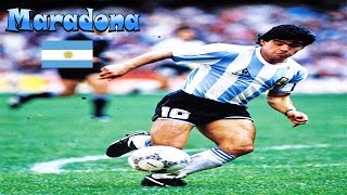 Maradona - ★Dribles ,Passes & Gols / Skills, Assists & Goals★ ★El Más Grande de Argentina★