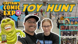 TOY HUNT: Captain's Comic Expo! NEW Mythic Legions, and Masters of the Universe and Ghostbuster?