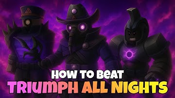 HOW TO BEAT TRIUMPH ALL NIGHTS - Null & Void Event | Strategy + Easy Guide | P1 POV | TDS