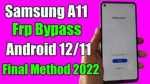 Final Solution | Samsung A11 Frp Bypass Unlock google account Lock Android 11,12 New free tool