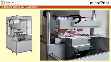 MICROPRINT ML-350 and ML-500 CNC PAD PRINTING MACHINE FOR MULTI-AXIS PAD PRINTING