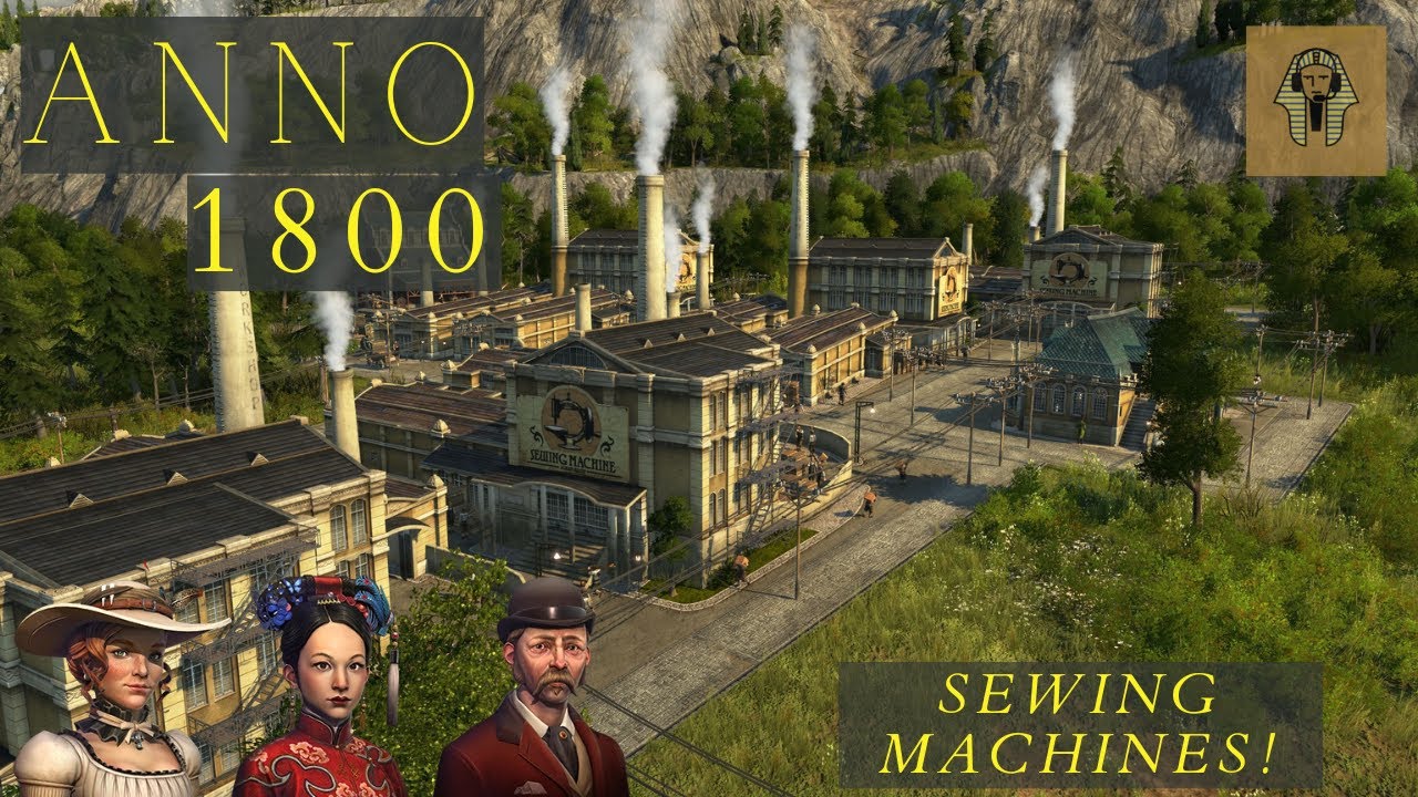 Sewing Machines in London. 25t/minute. (EP. 21) 500k Population Goal