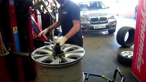 Bmw Run Flat tyre fitting