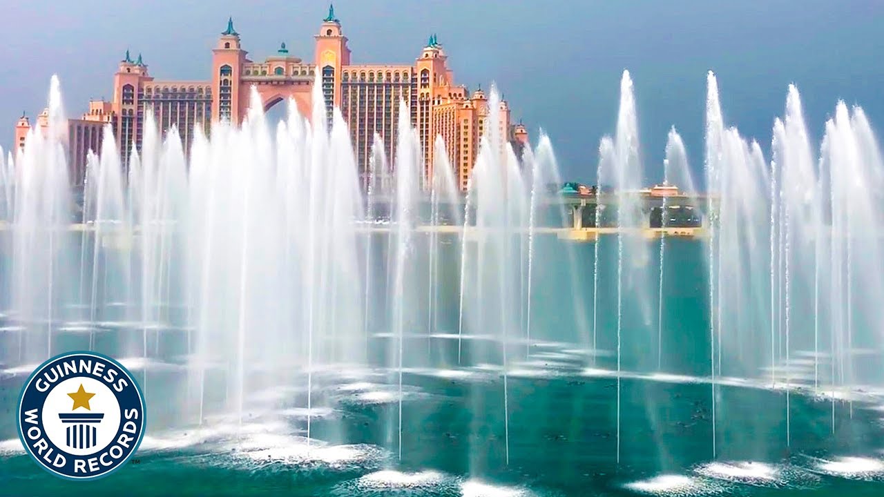 Largest Fountain Guinness World Records YouTube