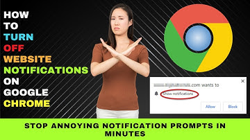 (2022) How to Turn Off Website Notifications on Google Chrome in Less than 3 Minutes - Quick Steps