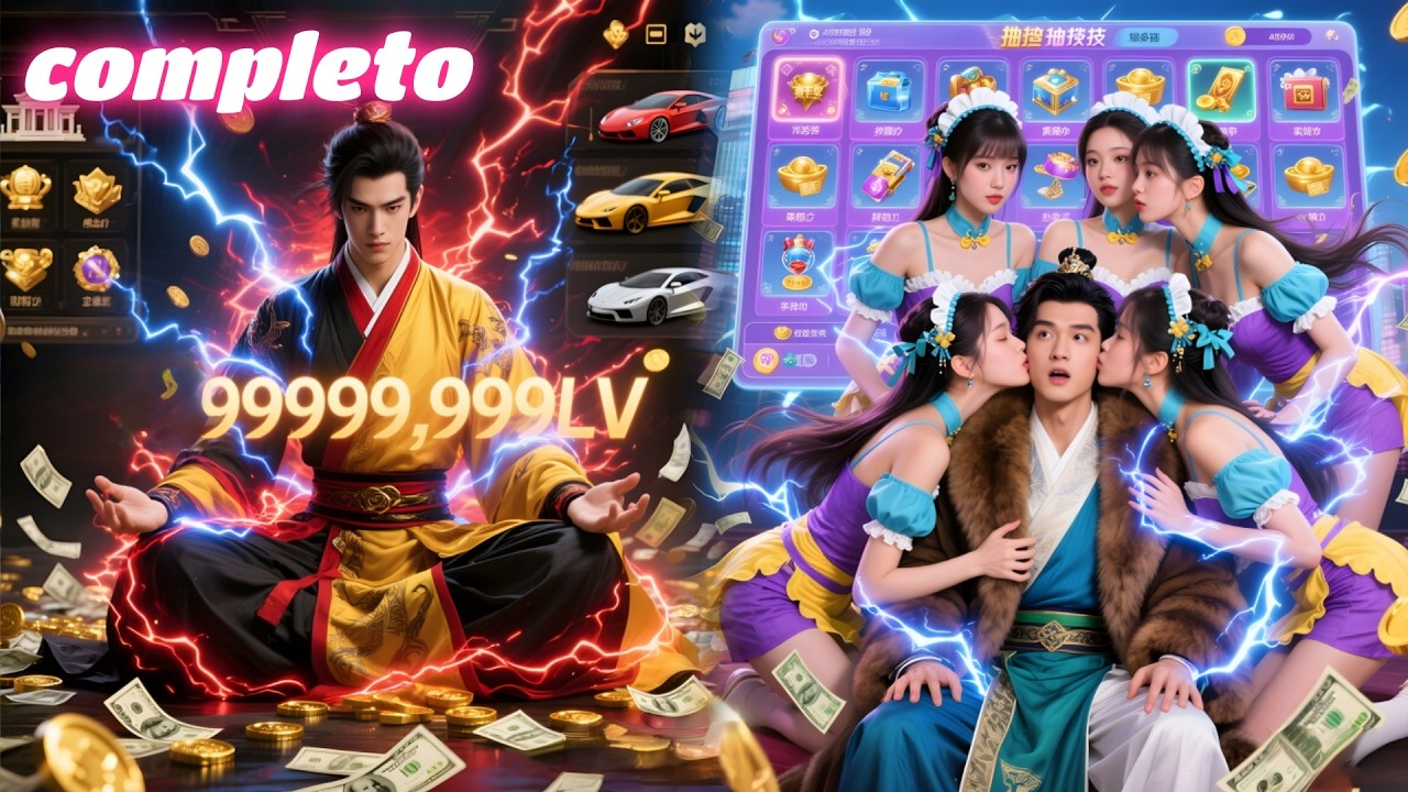 Activa Sistema Cruce Mundos: viaja, cultiva, sube nivel → gana 10.000 millones → rodeado de bellezas